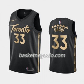 Canotte Uomo Toronto Raptors Marc Gasol 33 2019-20 Nike City Edition Swingman